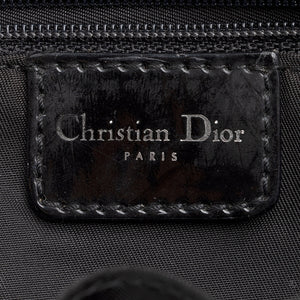 Dior Perforated Cannage Denim Chain Shoulder Bag (SHF-20901)