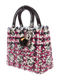 Christian Dior Tweed Medium Lady Dior Bag