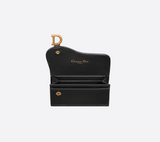 DIOR SADDLE FLAP CARD HOLDER