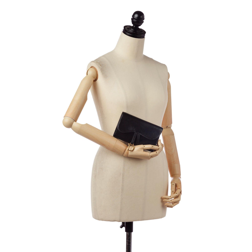 Dior Saddle Leather Belt Bag (SHG-31989)