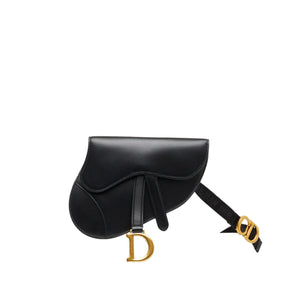 Dior Saddle Leather Belt Bag (SHG-kxtqpG)