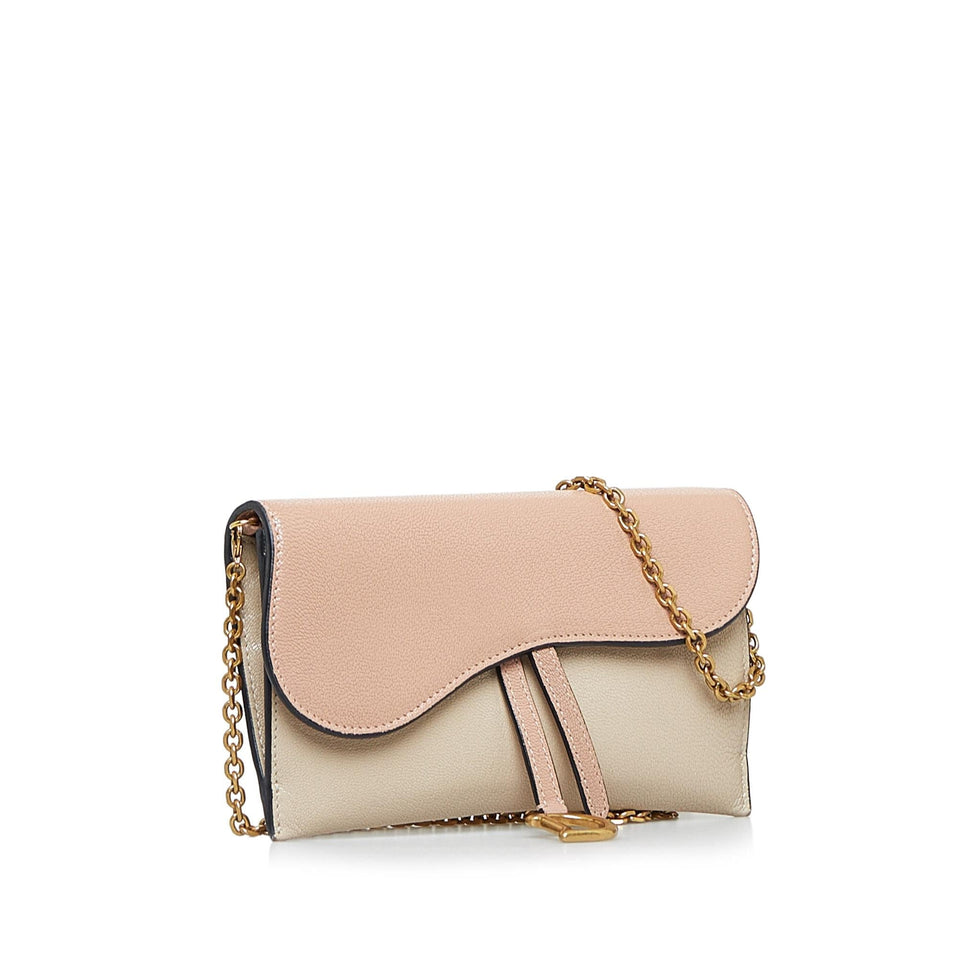 Dior Saddle Wallet On Chain (SHG-VI0q1N)