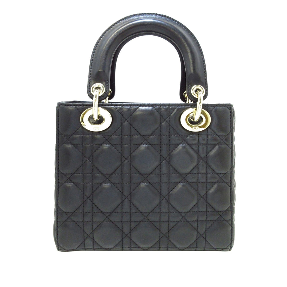 Dior Small Cannage Lambskin Lady Dior (SHG-pi3chu)