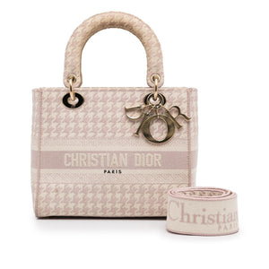 Dior Small Houndstooth Lady D-Lite (SHG-jNxO26)