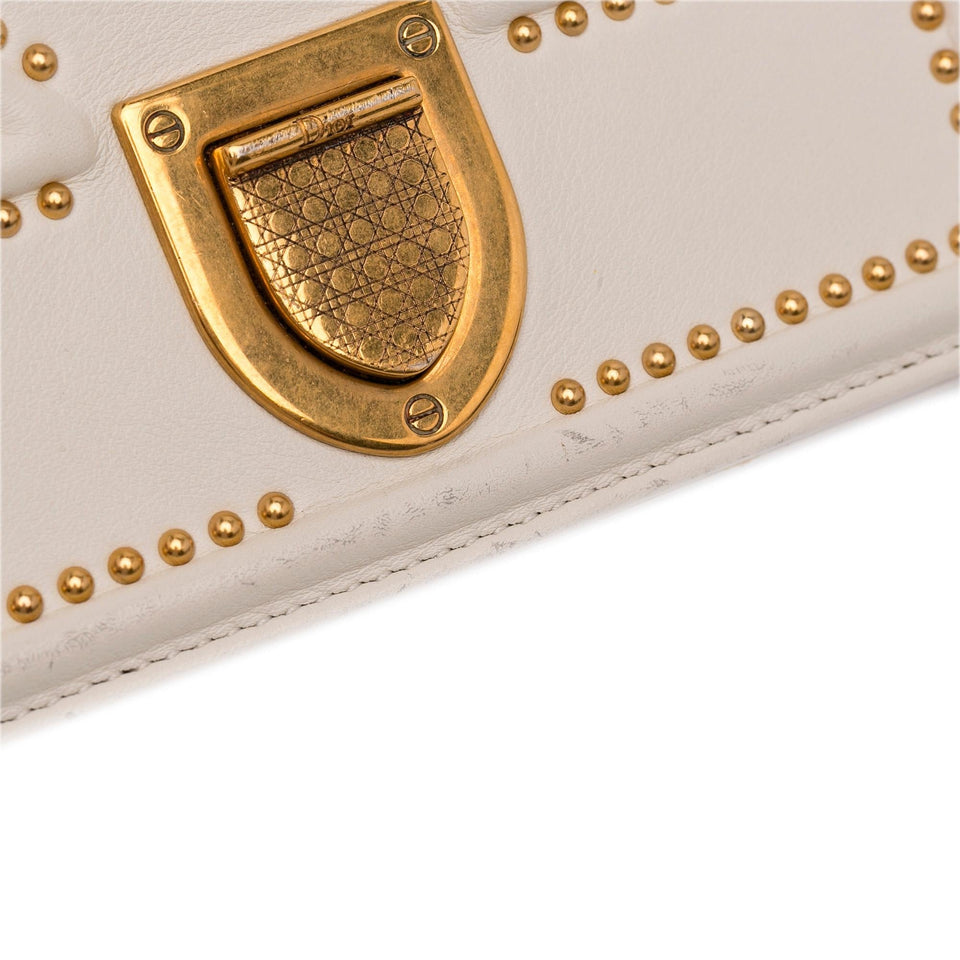 Dior Studded Diorama Wallet on Chain (SHG-Y3PaD4)