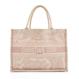 Dior Toile De Jouy Small Book Tote (SHF-21541)