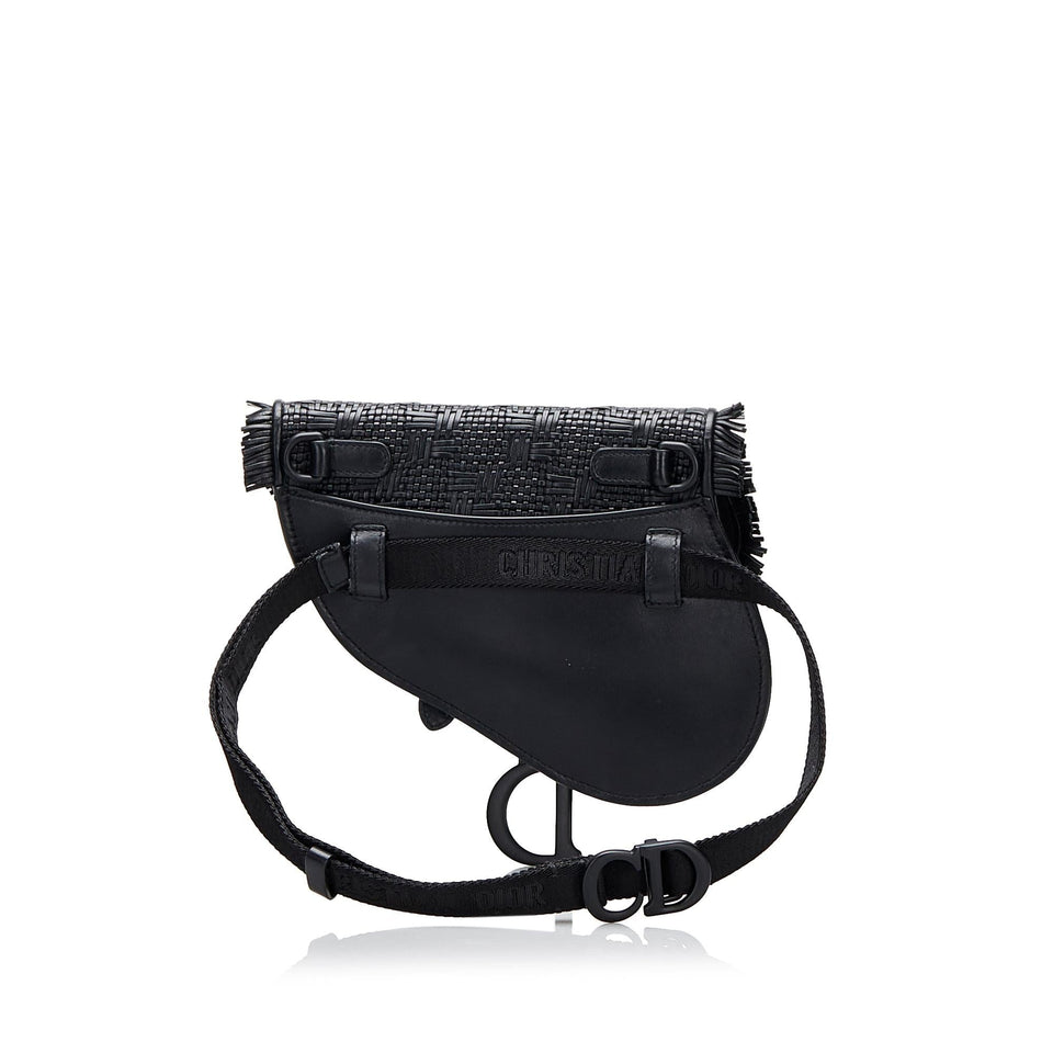 Dior Ultra Matte Woven Saddle (SHG-ArTTPH)