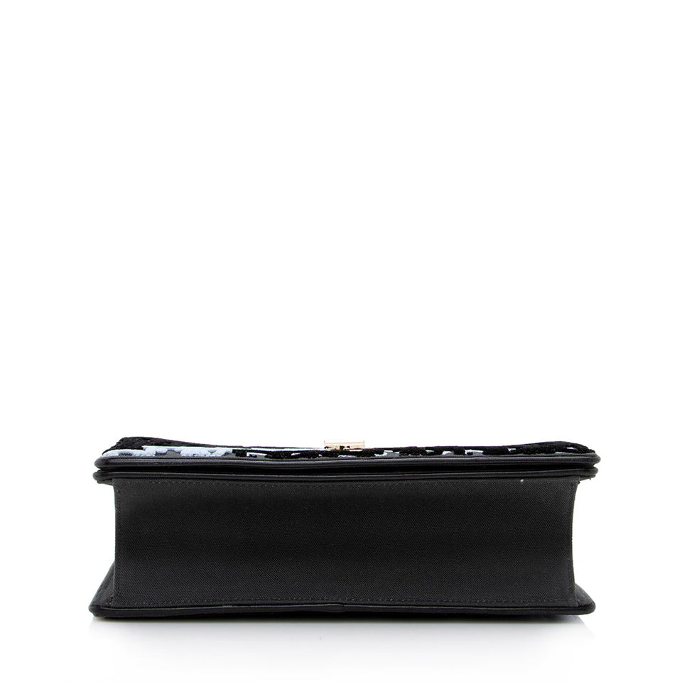 Dior Velvet Diorama Medium Shoulder Bag (SHF-16890)