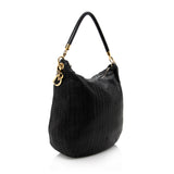 Dior Woven Leather Soft Lady Hobo (SHF-17157)