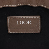 Dior X KAWS Grained Calfskin Saddle Pouch Messenger Bag (SHF-22431)