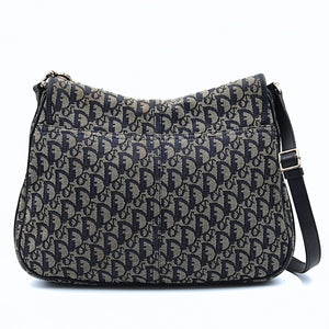 DIOR Saddle large shoulder bag in monogram canvas