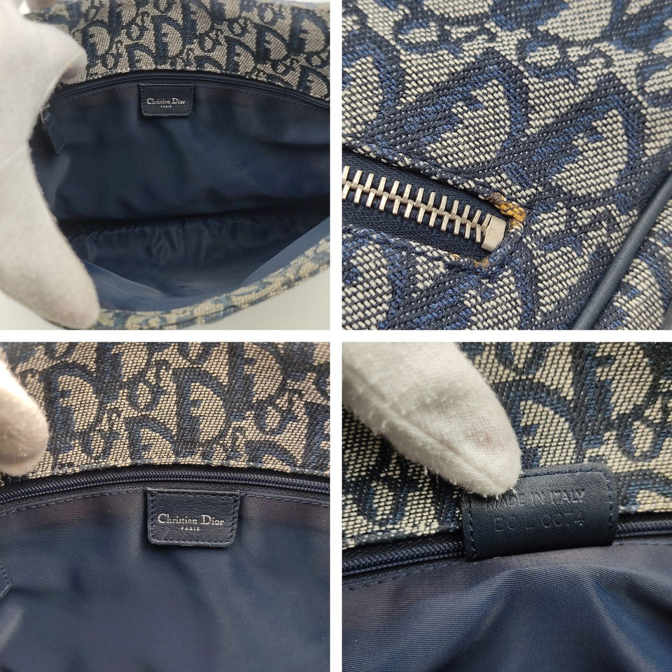 DIOR Saddle large shoulder bag in monogram canvas