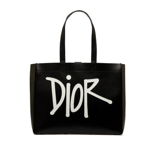 Dior x Stussy Large Logo Applique Tote (SHG-FLoMF8)