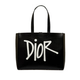 Dior x Stussy Large Logo Applique Tote (SHG-FLoMF8)