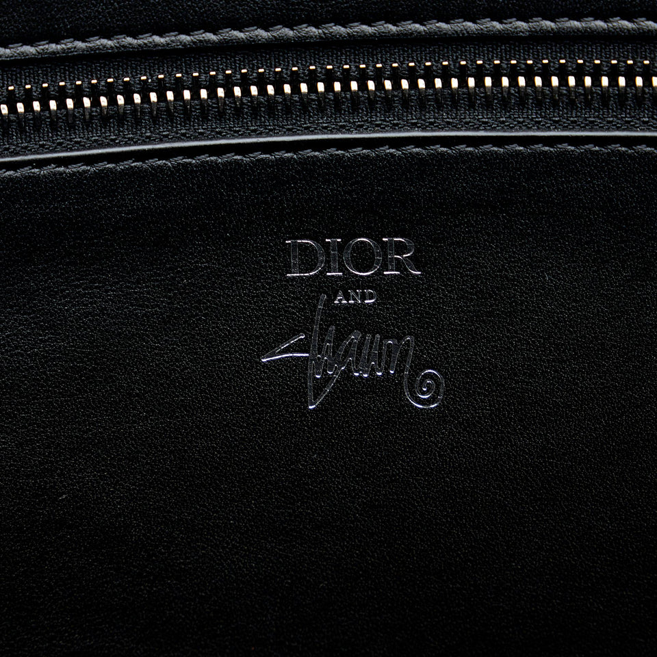 Dior x Stussy Large Logo Applique Tote (SHG-FLoMF8)