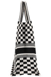 CHRISTIAN DIOR Book Tote Check