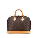 Brown Louis Vuitton Monogram Alma PM Handbag