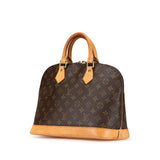 Brown Louis Vuitton Monogram Alma PM Handbag