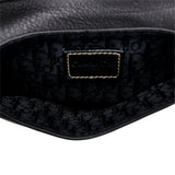 Dior Saddle Belt Bag Black Calfskin