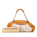 White Louis Vuitton x Richard Prince Monogram Watercolor Aquarelle Jamais Tote Bag