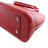 Red Louis Vuitton Epi Alma BB Satchel