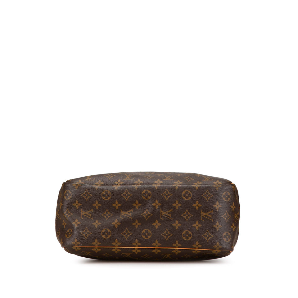 Brown Louis Vuitton Monogram Deauville Handbag