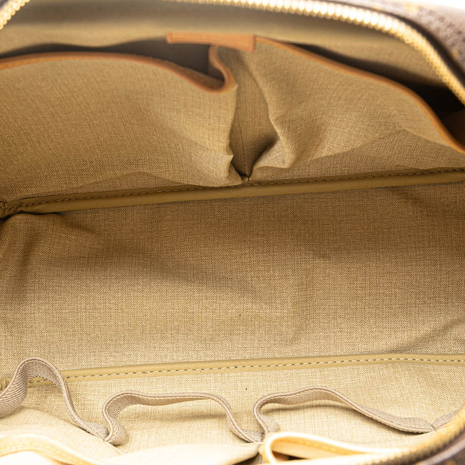 Brown Louis Vuitton Monogram Deauville Handbag