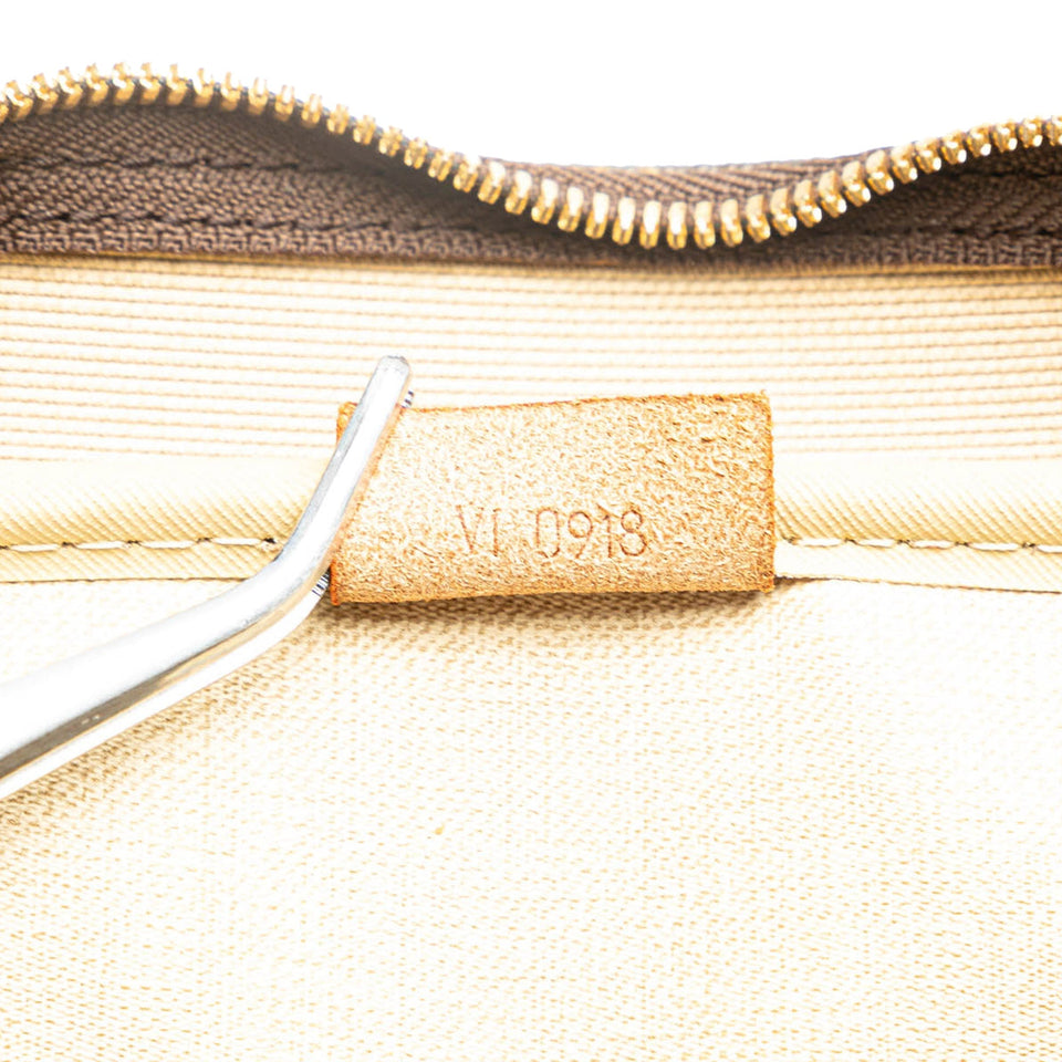 Brown Louis Vuitton Monogram Deauville Handbag