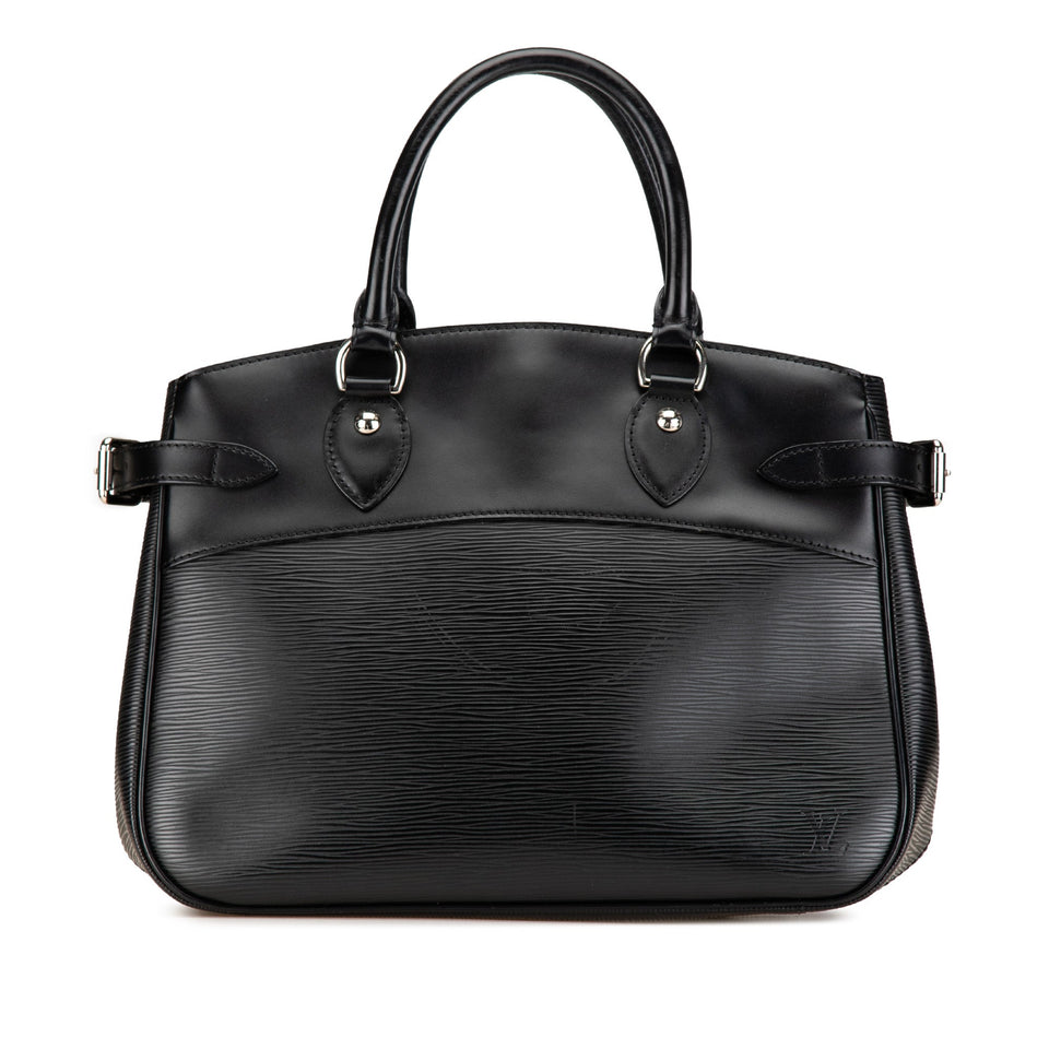 Black Louis Vuitton Epi Passy PM Handbag