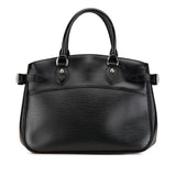 Black Louis Vuitton Epi Passy PM Handbag