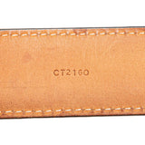 Black Louis Vuitton Epi Ceinture Belt