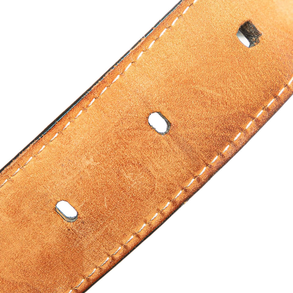 Black Louis Vuitton Epi Ceinture Belt