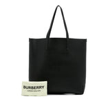 Black Burberry TB Logo Tote
