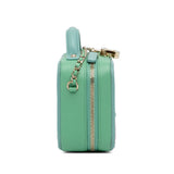 Chanel CC Filigree Vanity Case Pink Caviar Gold