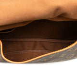 Brown Louis Vuitton Monogram Saumur 30 Crossbody Bag