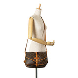 Brown Louis Vuitton Monogram Saumur 30 Crossbody Bag