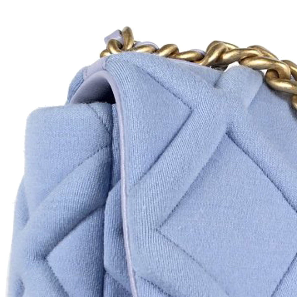 CHANEL Medium Jersey 19 Flap Bag