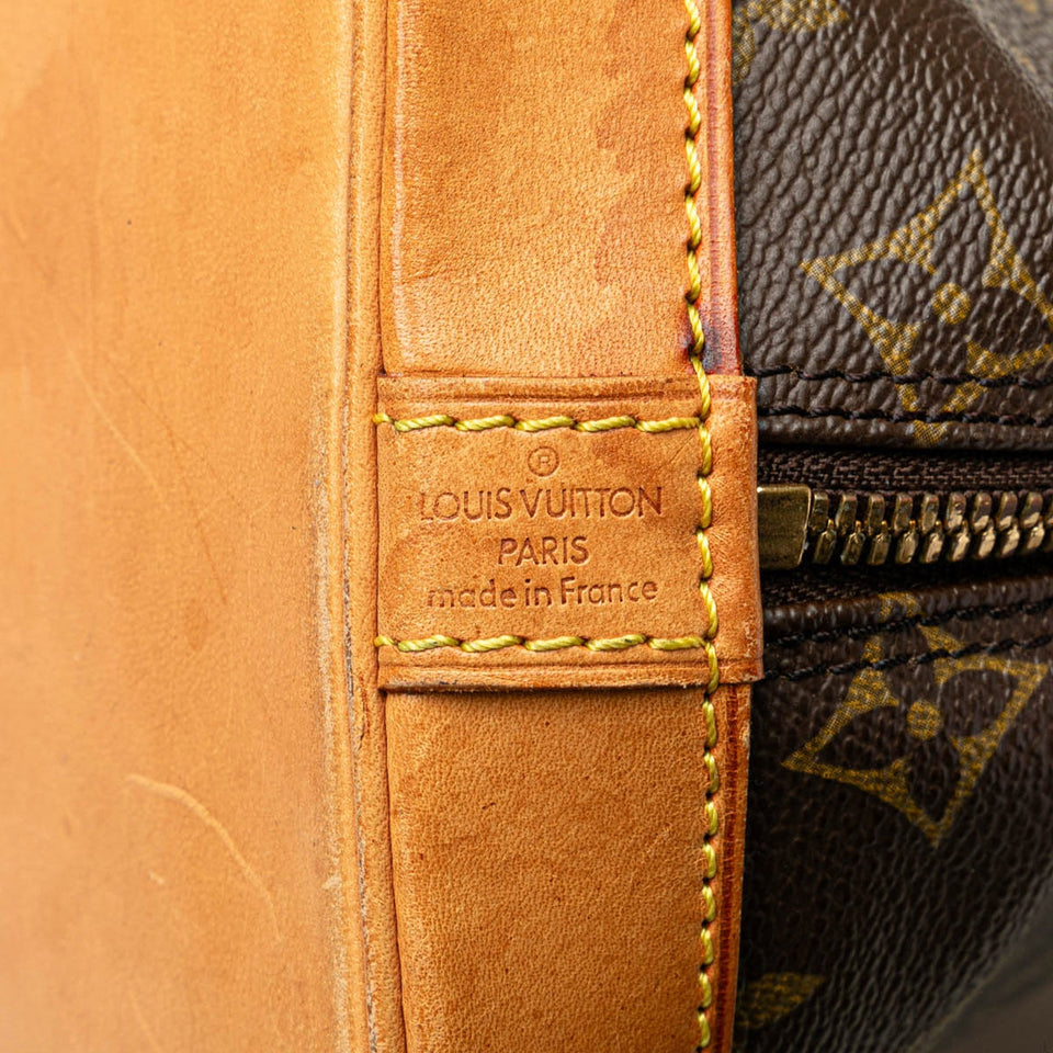 Brown Louis Vuitton Monogram Alma PM Handbag
