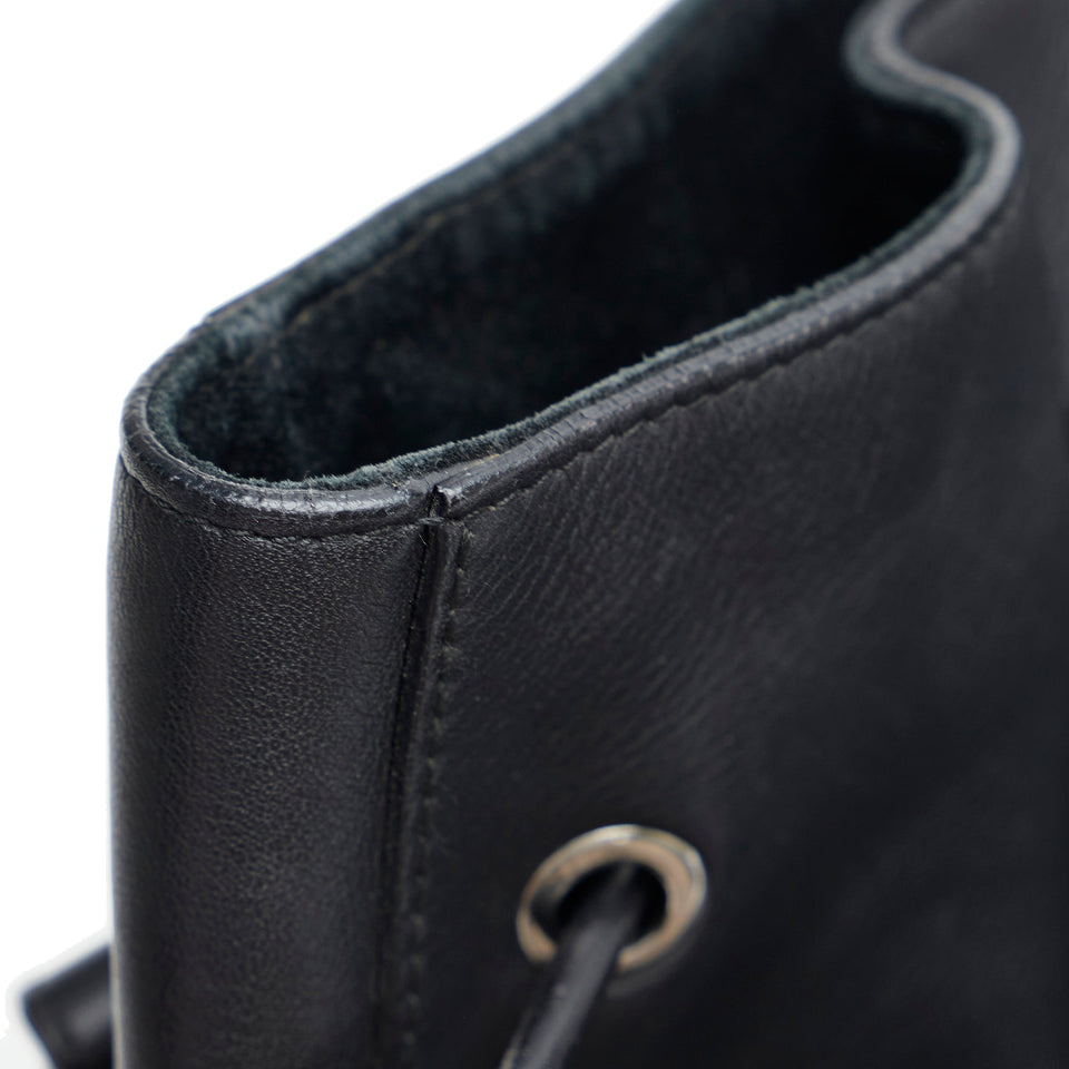 Gucci Shoulder Bag Black Leather