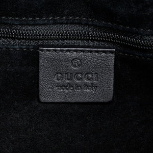 Gucci Shoulder Bag Black Leather