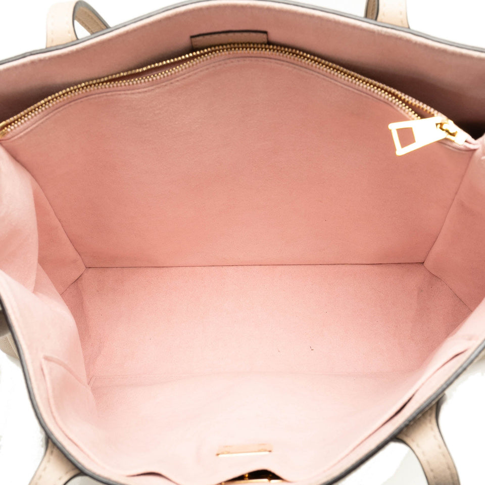 Pink Louis Vuitton Lockme Shopper Tote Bag