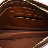 Brown Louis Vuitton Monogram Legacy Chain Clutch