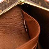 Brown Louis Vuitton Monogram Legacy Chain Clutch