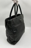 Prada Black Leather Tote
