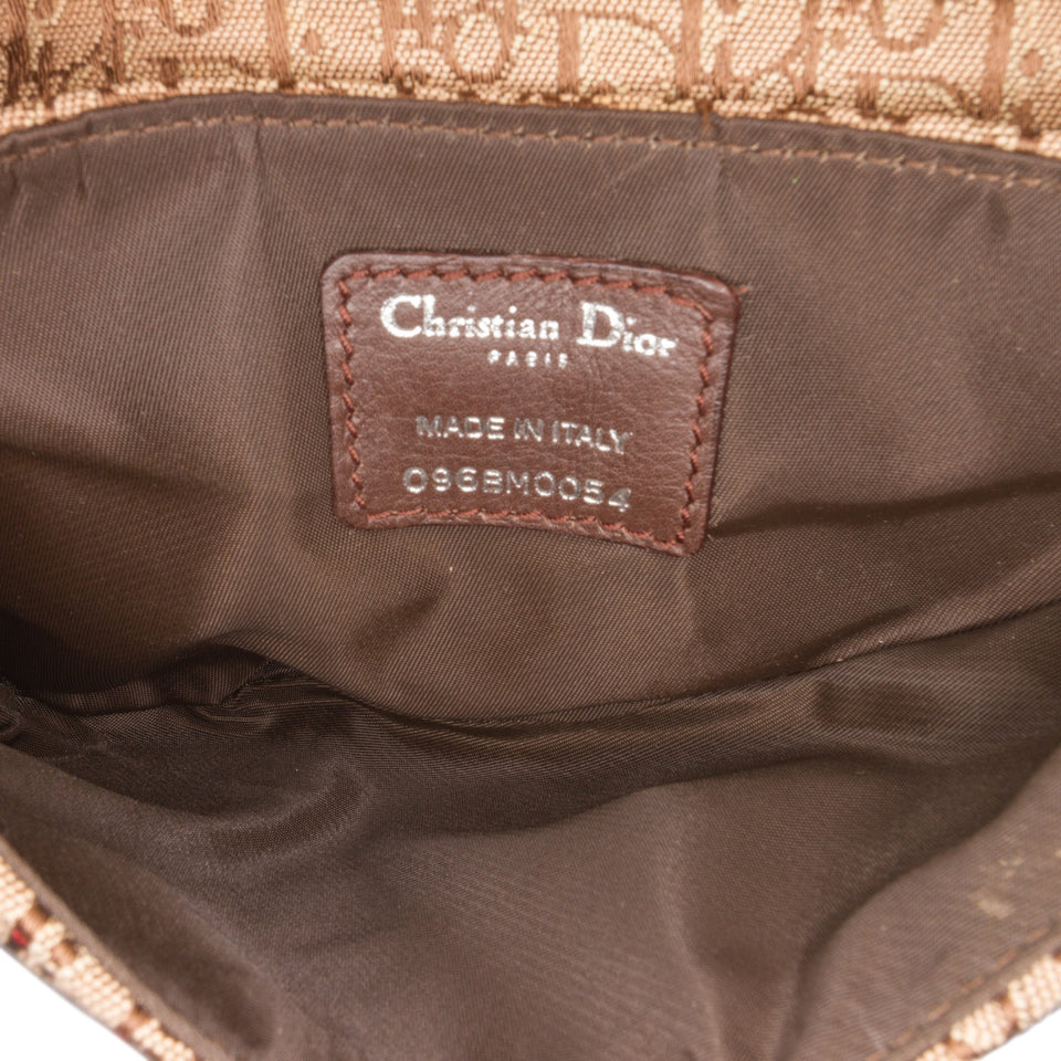 Dior Saddle Rasta Belt Bag Brown Oblique Canvas