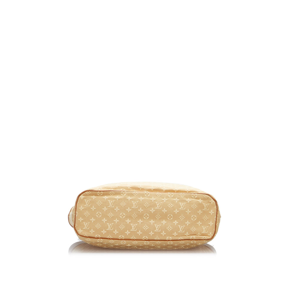 Louis Vuitton Lucille GM Brown Mini Lin Monogram Canvas
