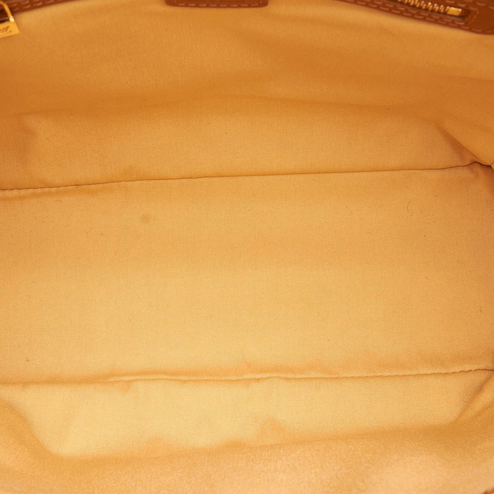 Louis Vuitton Lucille GM Brown Mini Lin Monogram Canvas