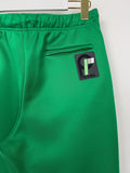 Prada Menswear Green Logo Zip-Up Jacket and Joggers Tracksuit Set Size S/M