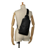 Black Louis Vuitton Damier Graphite Avenue Sling Crossbody Bag