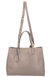 PRADA Large Bibliotheque City Bag Grey